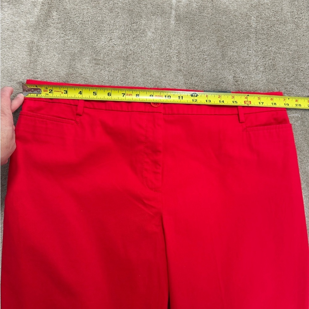 Talbots Red and White Garment Women’s Size 16p - Picture 9 of 11
